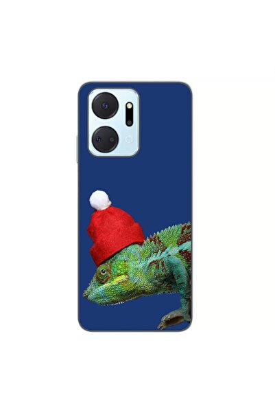 OEM Husa compatibila cu Honor X7a Silicon Gel Tpu Model Craciun Cameleon