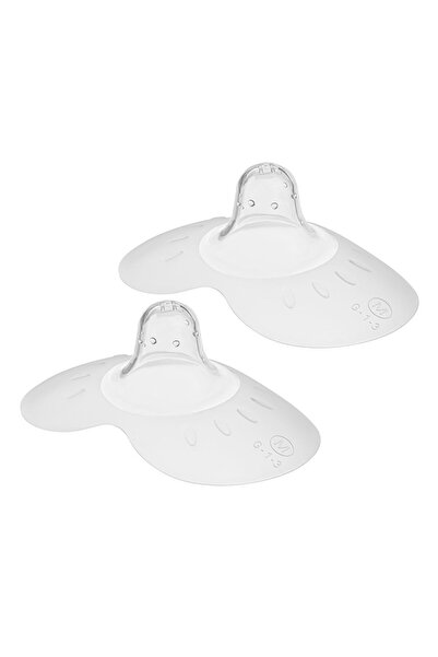 Akuku Set 2 protectii pentru mameloane marime M din silicon in cutie depozitare