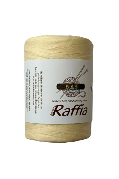 Thezuffy Nas Raffia 100% Rafia naturală pentru genți, șnur pentru pălării, 10...