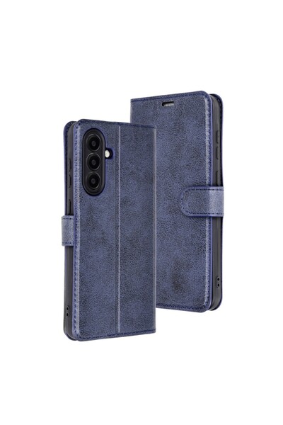 UnDePlus Samsung Galaxy A36 Kılıf Deri Deluxe Cüzdanlı Kapaklı Case