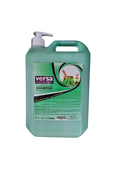 VERSA PROFESSIONAL HERBAL HAIR SHAMPOO FOR SALON SPA 5 LITER
