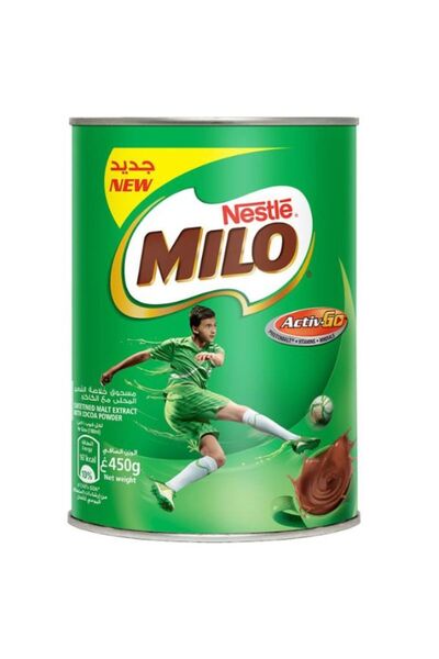 Nestle مشروب ميلو شوكو مالت بودرة 450 غرام علبة