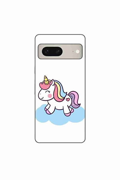 OEM Калъф, съвместим с Google Pixel 8, силиконов гел TPU, с десен Бебешко пони