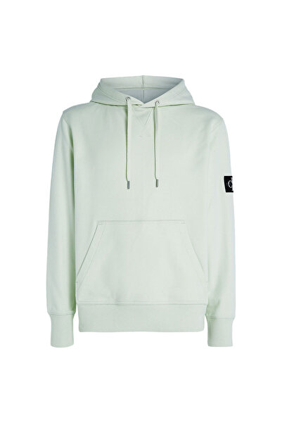 Calvin Klein Hanorac bărbătesc cu insignă, tip crew, mărimea XL