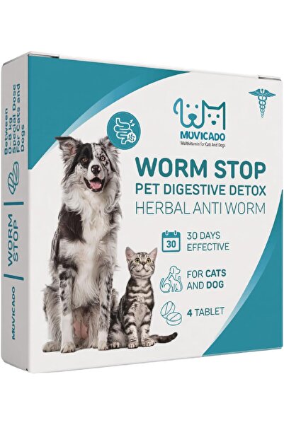 Yıldızan Nzr Beautestore Muvicado Worm Stop Cat Dog Internal Organism Tablet ...
