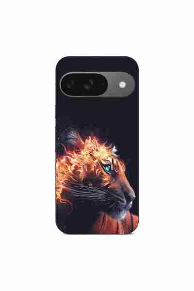 OEM Husa compatibila cu Google Pixel 9 Silicon Gel Tpu Model Flameborn Tiger