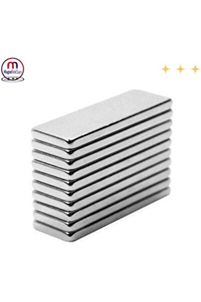 Yıldızan Nzr Beautestore Strong Block Magnet - 30X10X2 mm (10 Pieces) 2026 11...