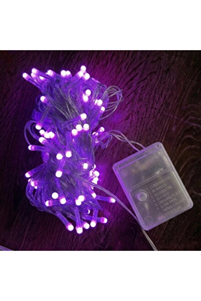 Twin Store 10m 100 Led Drop Tip Pink Light Transparent Cable