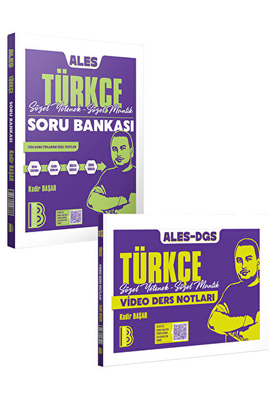 Benim Hocam Yayınları 2026 ALES DGS Türkçe Video Ders Notları ALES Türkçe Söz...