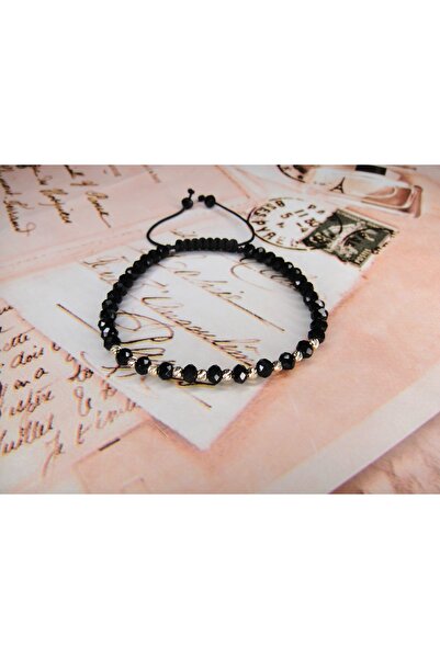 BASTORE Bratara cu 10 bile aur 14k si cristale