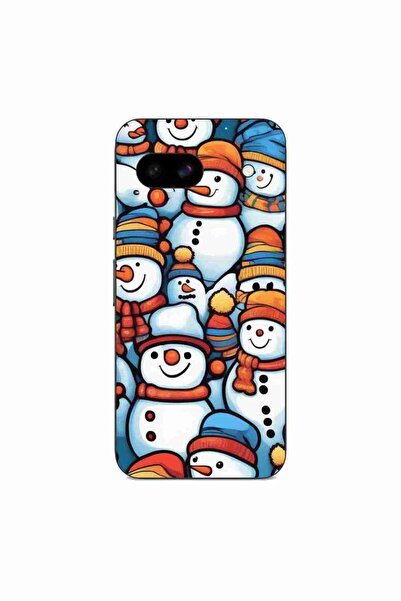 OEM Калъф, съвместим с Google Pixel 8A, силиконов гел TPU модел с десен на сн...