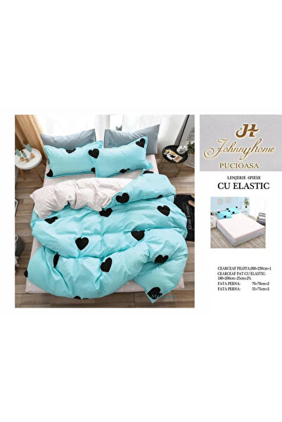 Pucioasa Seturi de lenjerie de pat Finet 6 piese cu elastic - T03