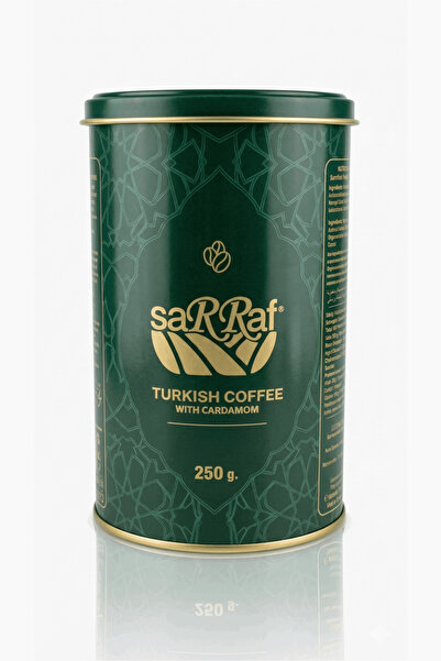 Sarraf Kakuleli Teneke Türk Kahvesi 250 Gr