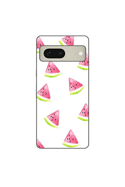 OEM Husa compatibila cu Google Pixel 7 Silicon Gel Tpu Model Summer Slices