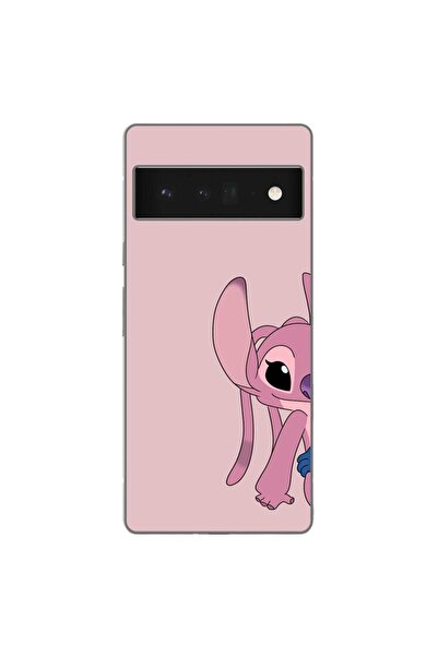 OEM Husa compatibila cu Google Pixel 6 Pro Silicon Gel Tpu Model Stitch Her