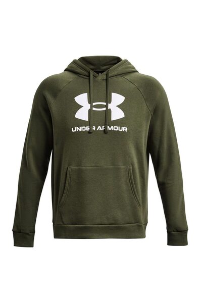 Under Armour Hanorac bărbătesc Rival Fleece cu logo, mărimea S