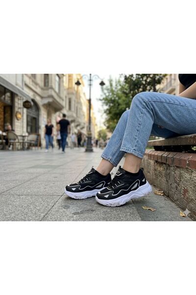 Lento Yüksek Taban Yürüyüş ve Koşu Spor Ayakkabı Sneaker