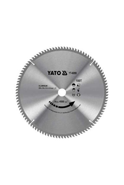 yato Disc Fierăstrău Circular Pentru Aluminiu 350X30X100Mm