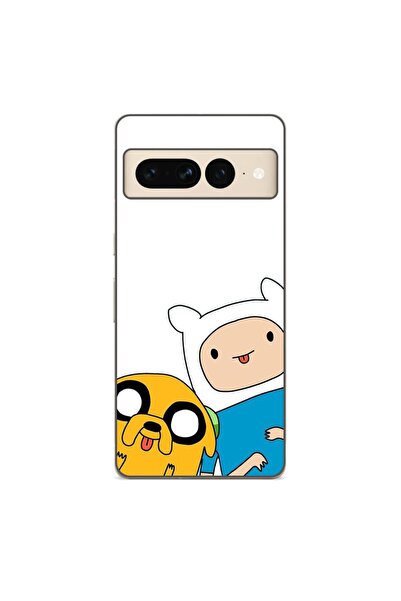 OEM Husa compatibila cu Google Pixel 7 Pro Silicon Gel Tpu Model Finn and Jak...