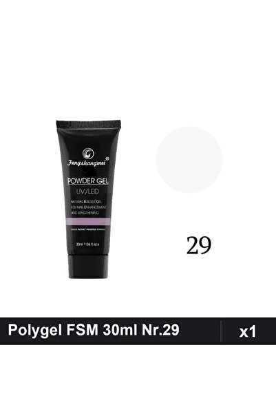 FSM Polygel 30ml Nr.29 - Gel Constructie Unghii, Manichiura Profesionala UV/LED