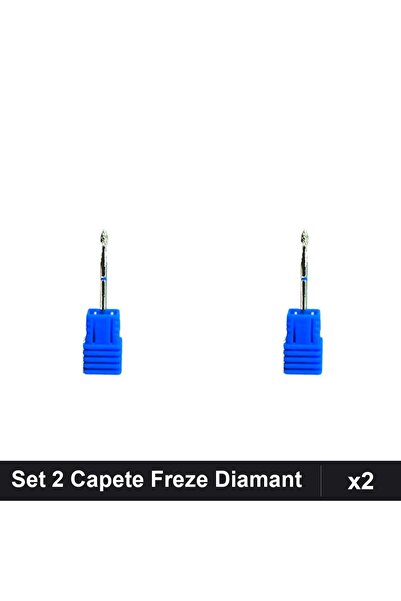 NAİLS Set 2 Capete Freze Diamant pentru Manichiura, Accesorii Profesionale Un...