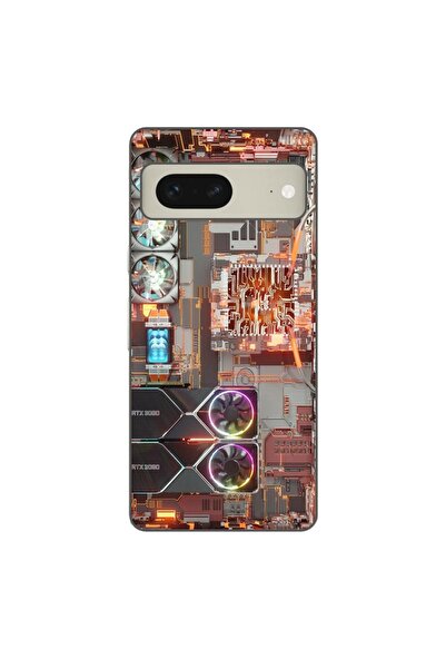 OEM Husa compatibila cu Google Pixel 7 Silicon Gel Tpu Model Motherboard