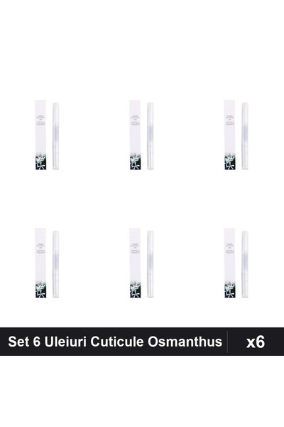 NAİLS Set 6 Uleiuri Cuticule Stilou Osmanthus, Îngrijire Unghii Profesională