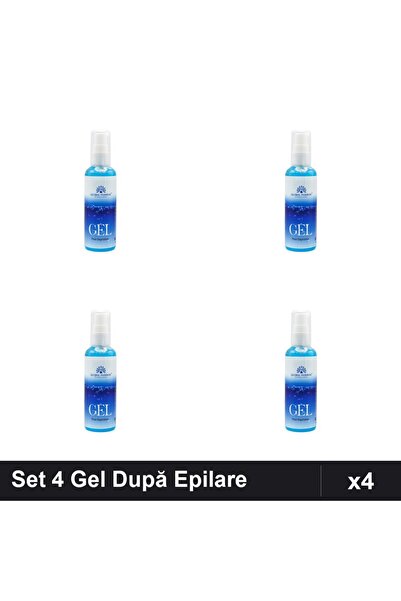 global fashion Set 4 Geluri După Epilare 100ml, Calmant Piele, Epilat