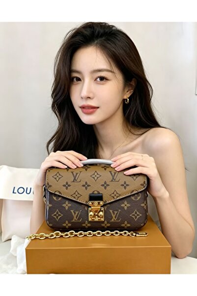 GENERAL Vintage Monogram Chain Shoulder Bag for Women, Luxury Mini Crossbody ...