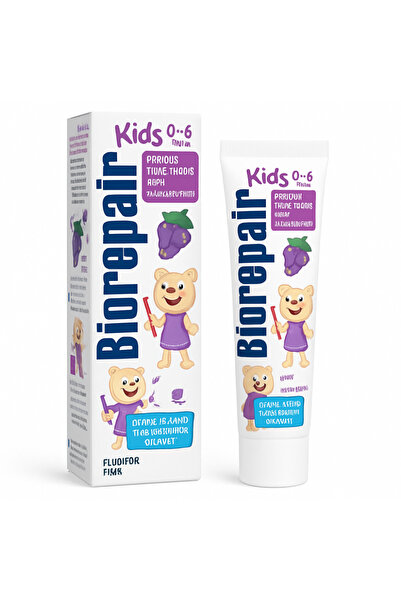 Biorepair معجون أسنان بيوريبير بنكهة العنب للأطفال 50 مل | Grape Kids Toothpa...