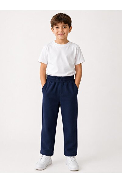 aykidsclup AY KİDS Pantaloni de trening pentru băieți cu curea și buzunar la ...