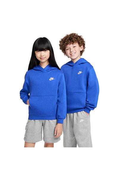 Nike Hanorac din fleece pentru copii, stil sport, Club, XS / 6-8 ani