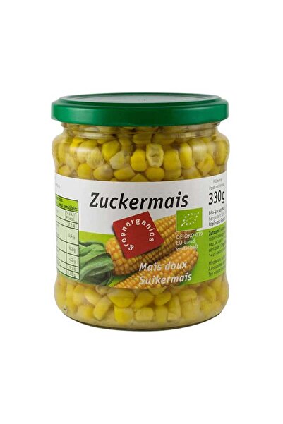Green Organics Био сладка царевица, 340г