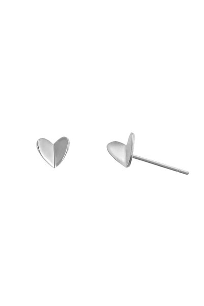 Lisa&Co. Cercei Argint Butterfly Heart S L / Argint placat cu rodiu / Fara pi...
