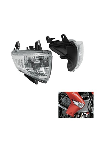EVO MOTORS Semnalizari transparente stanga dreapta Kawasaki ER6N ER6F ER6R 20...