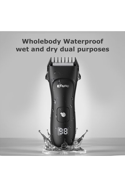 ENSSU Body Hair Trimmer for Men, Electric Groin Ball Shaver, Rechargeable Body Groomer with Replacement Blade, Personal Care Trimmer for Men