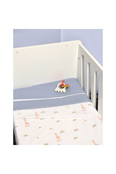Baby Oliver Σεντόνια Λίκνου Σετ 2τ -75x110-100% Βαμβάκι Design 501 Sophie La ...