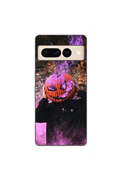 OEM Husa compatibila cu Google Pixel 8 Pro Silicon Gel Tpu Model Halloween Ca...