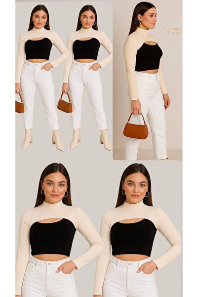 ALDAIYR Neck Collar and Sleeveless Islamic Clothing