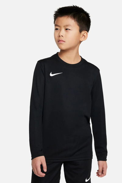 Nike Dri-FIT Park VII Çocuk Uzun Kollu Futbol Forması Siyah BV6740-010