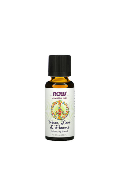 Now Foods Ειρήνη, Αγάπη & Λουλούδια Αιθέρια Έλαια 30 ml