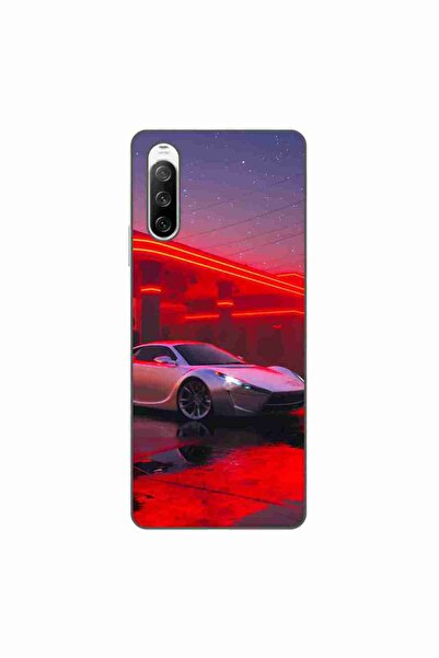 OEM Husa compatibila cu Sony Xperia 10 III Silicon Gel Tpu Model Future Car