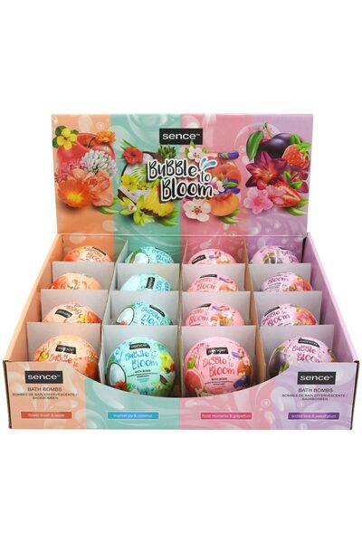 SOHO Sence Bath Salt Bomb Bubble Bloom 120 g Various Assortments,