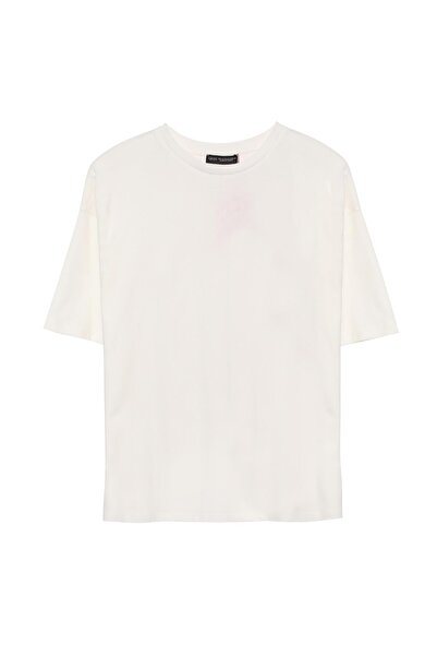 Quzu Basic T-Shirt Ecru