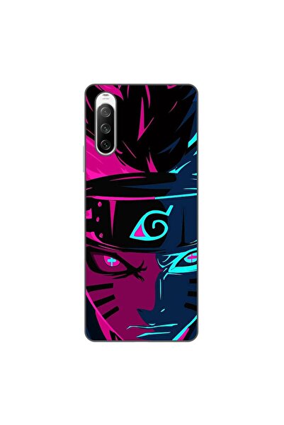 OEM Husa compatibila cu Sony Xperia 10 III Silicon Gel Tpu Model Naruto Purpl...