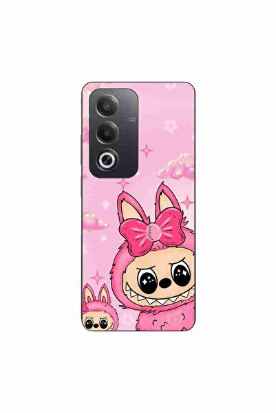 OEM Husa compatibila cu Oppo A80 Silicon Gel Tpu Model Labubu Pink Fantasy