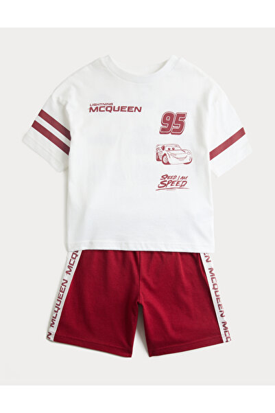 Marks & Spencer Disney Cars Pamuklu Pijama Takımı