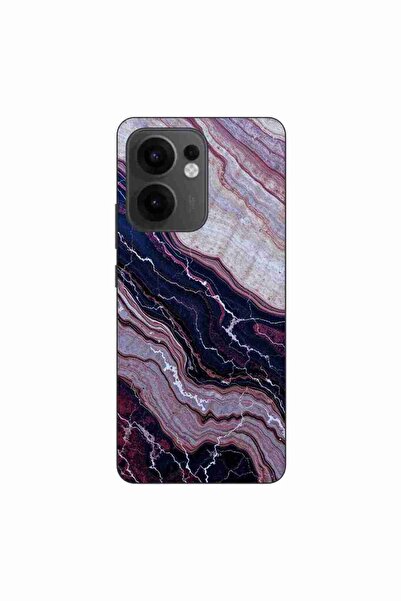 OEM Husa compatibila cu Oppo Reno13 F Silicon Gel Tpu Model Amethyst Sand Marble