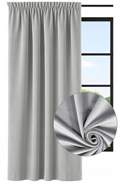 NOW-ART , Draperie Gata Facuta, 140x270 cm, Bej, Model Neted Clasic, Montare ...