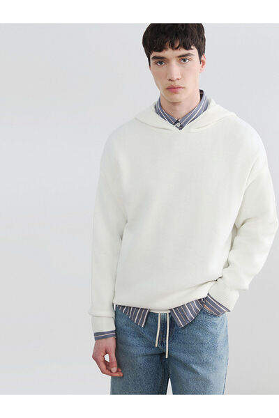 LC Waikiki Peak New Season Hooded Men's Knitwear Sweater